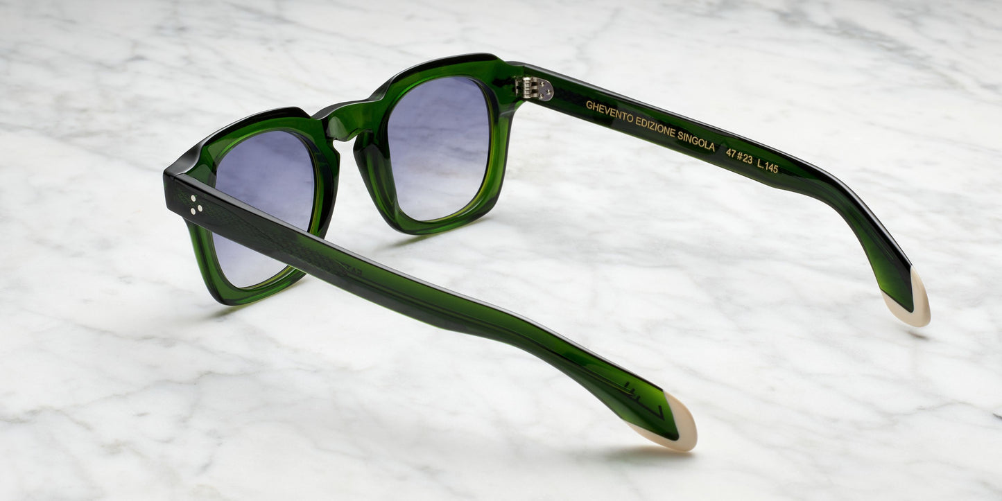 occhiali da sole artigianali in edizione singola 1/1