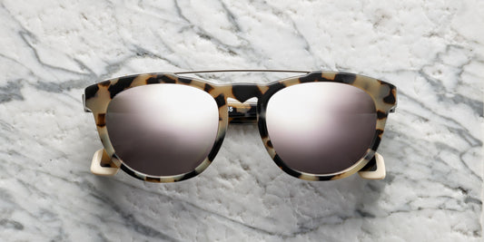 occhiali da sole marmorizzati